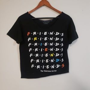 FRIENDS crop top t-shirt size S